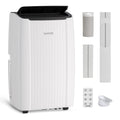 Garvee 14.000 BTU Mobiles Klimagerät, 3-in-1 Klimaanlage mit Entfeuchter & Ventilator, für Räume bis ca. 65 m², Weiß