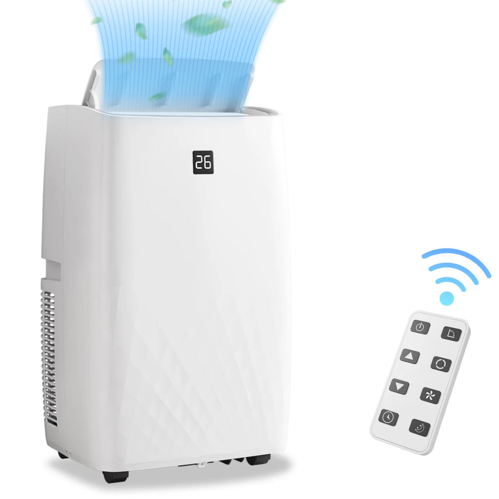 Garvee 14.000 BTU Mobiles Klimagerät mit Kühl- & Entfeuchtungsfunktion, Fernbedienung, bis 65 m²