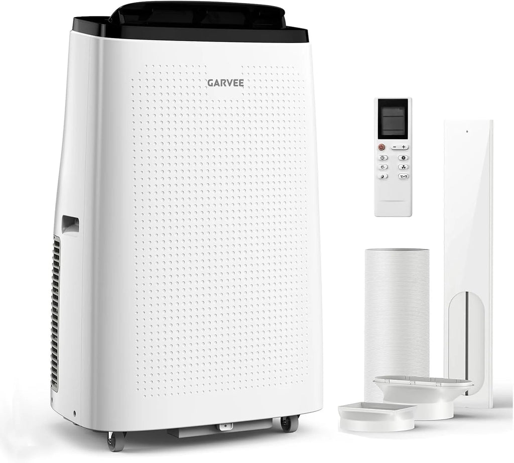 Garvee 15.000 BTU Mobiles Klimagerät, 3-in-1 Klimaanlage mit Ventilator & Entfeuchter, für Räume bis ca. 74 m²
